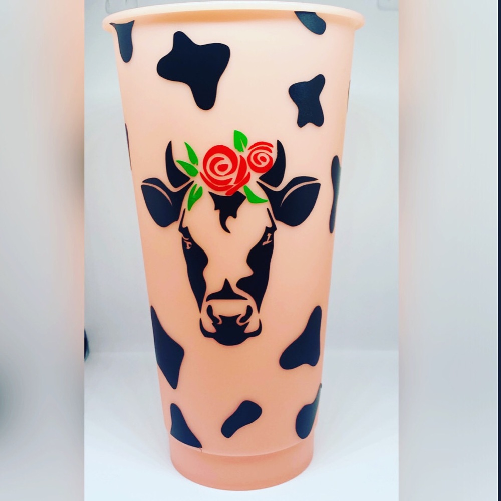 Color changing Cow thumbler
